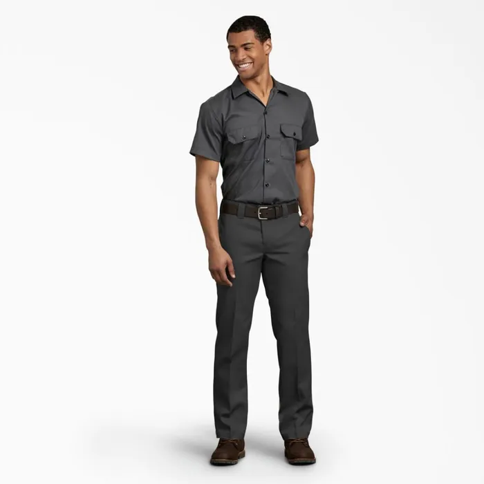 Dickies Work Pants Slim Fit Straight Leg Work Pants Black Black bk 8211 Men Dickies Work Pants Slim Fit Straight Leg Work Pants Black Black bk 8211 Men