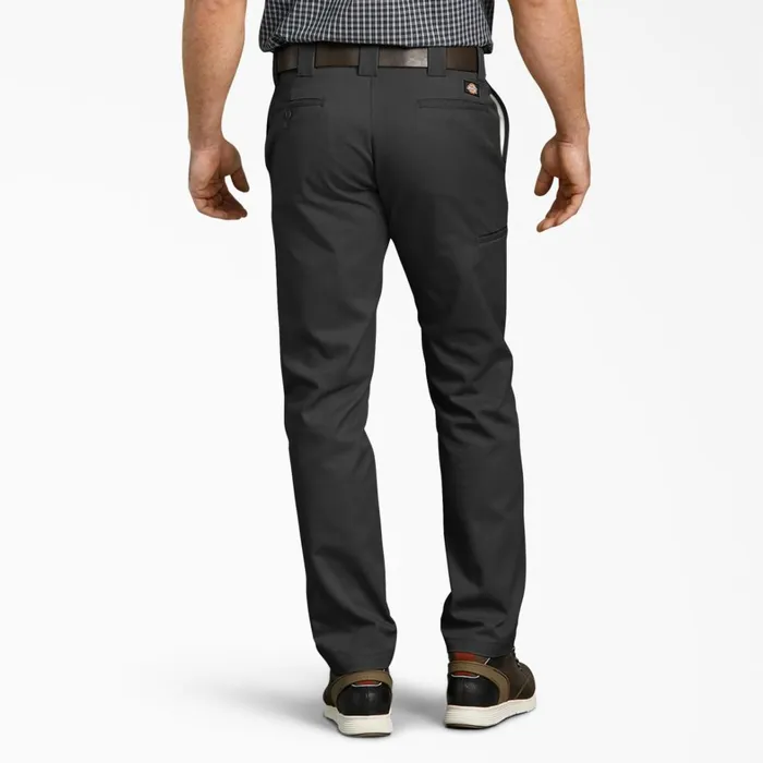 Dickies Work Pants Slim Fit Tapered Leg MultiUse Pocket Work Pants Black Black bk 8211 Men Dickies Work Pants Slim Fit Tapered Leg MultiUse Pocket Work Pants Black Black bk 8211 Men