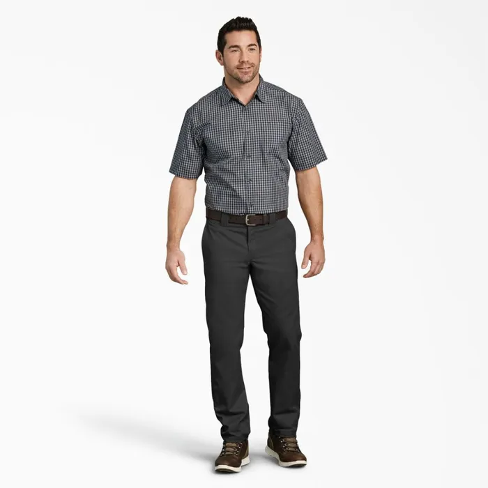 Dickies Work Pants Slim Fit Tapered Leg MultiUse Pocket Work Pants Black Black bk 8211 Men Dickies Work Pants Slim Fit Tapered Leg MultiUse Pocket Work Pants Black Black bk 8211 Men