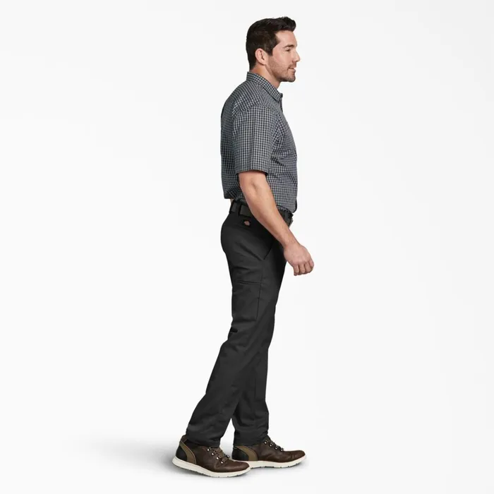 Dickies Work Pants Slim Fit Tapered Leg MultiUse Pocket Work Pants Black Black bk 8211 Men Dickies Work Pants Slim Fit Tapered Leg MultiUse Pocket Work Pants Black Black bk 8211 Men