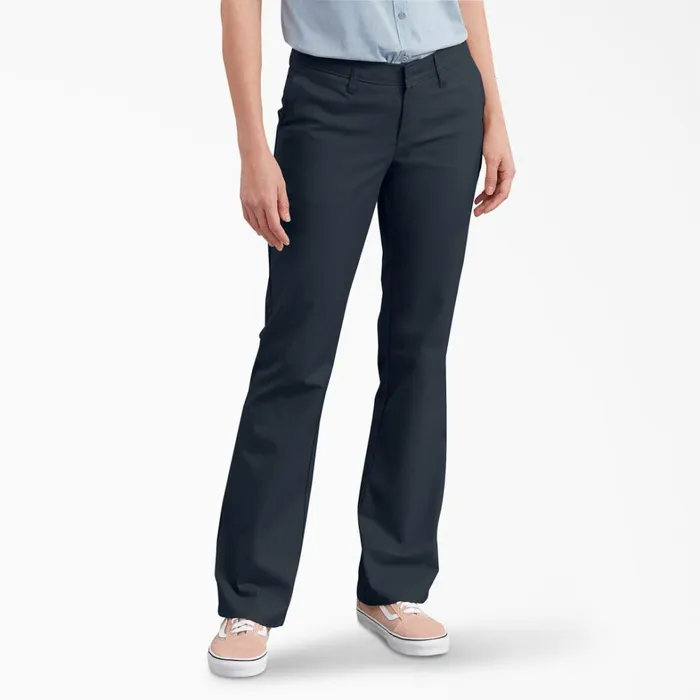Dickies Work Pants Women039s FLEX Slim Fit Bootcut Pants Dark Navy Dark Navy dn 8211 Women Dickies Work Pants Women039s FLEX Slim Fit Bootcut Pants Dark Navy Dark Navy dn 8211 Women