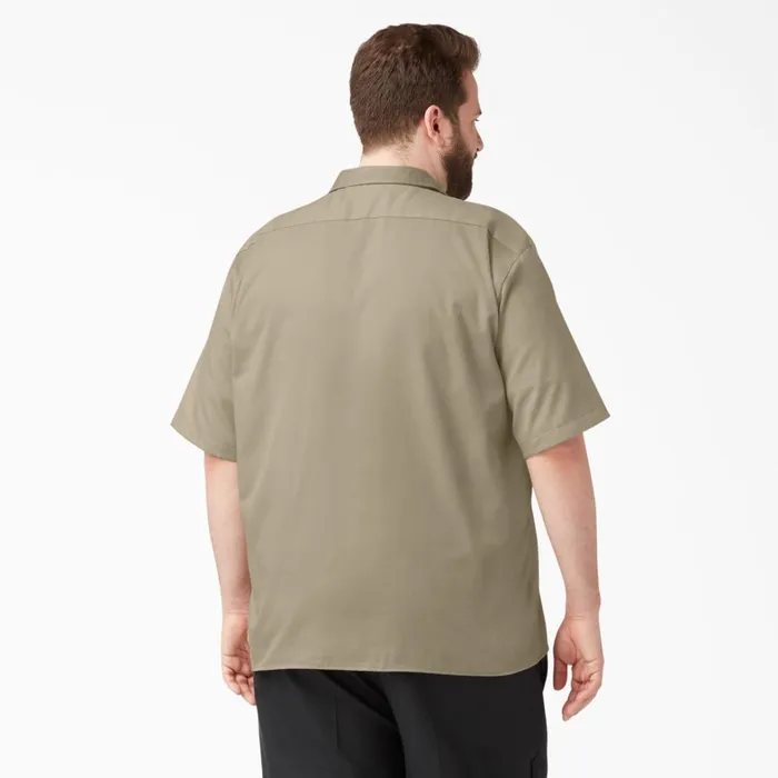 Dickies Work Shirts Relaxed Fit Short Sleeve Work Shirt Desert Sand Desert Sand ds 8211 Men Dickies Work Shirts Relaxed Fit Short Sleeve Work Shirt Desert Sand Desert Sand ds 8211 Men