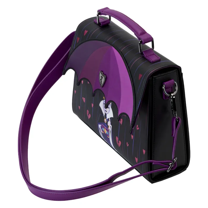 Disney Villains Curse Your Hearts Crossbody Bag Unisex Loungefly Crossbody Bags Disney Villains Curse Your Hearts Crossbody Bag Unisex Loungefly Crossbody Bags