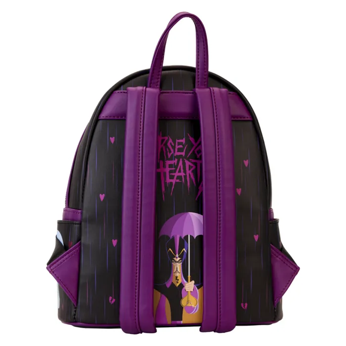 Disney Villains Curse Your Hearts Mini Backpack Unisex Loungefly Backpacks Disney Villains Curse Your Hearts Mini Backpack Unisex Loungefly Backpacks