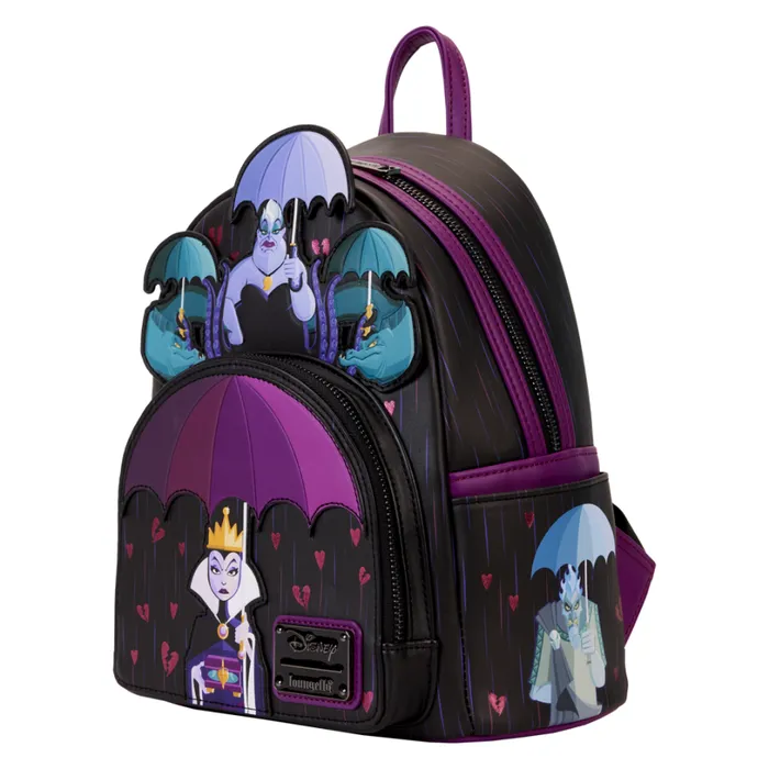 Disney Villains Curse Your Hearts Mini Backpack Unisex Loungefly Backpacks Disney Villains Curse Your Hearts Mini Backpack Unisex Loungefly Backpacks