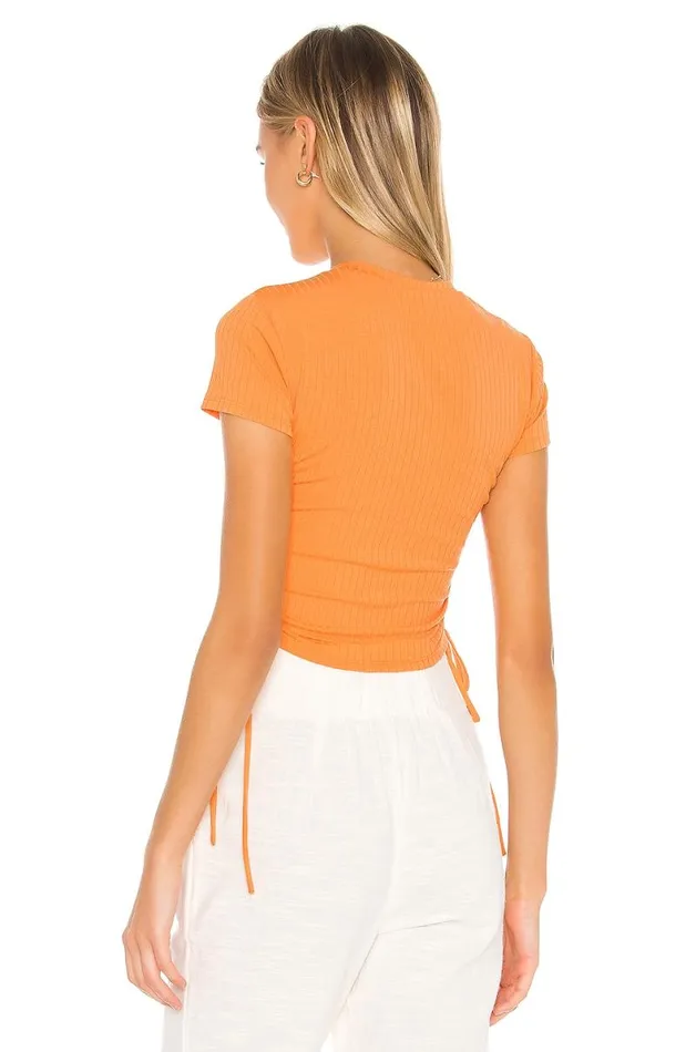 Divine Tee Orange Women Lovers and Friends Tops