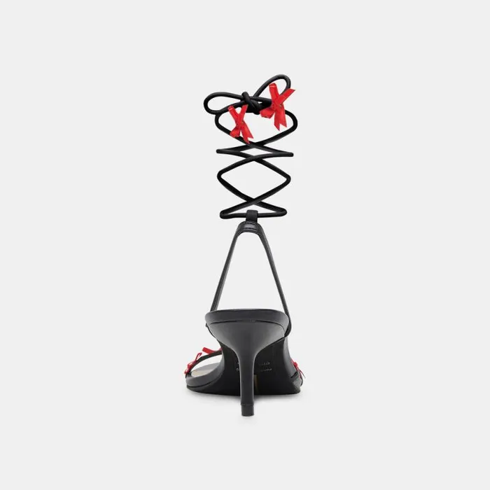 Dolce Vita Amelie Heels Black Multi Stella Women Sandals