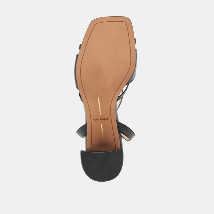 Dolce Vita Blakly Heels Midnight Crinkle Patent Women Heels
