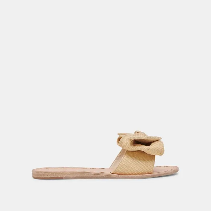 Dolce Vita Darsey Sandals Lt Natural Raffia Women Sandals