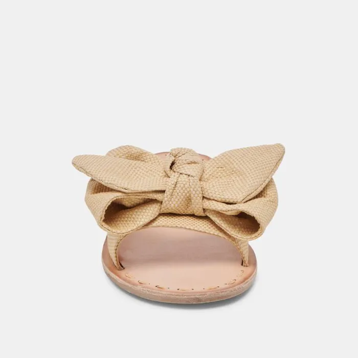 Dolce Vita Darsey Sandals Lt Natural Raffia Women Sandals