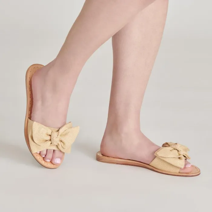 Dolce Vita Darsey Sandals Lt Natural Raffia Women Sandals