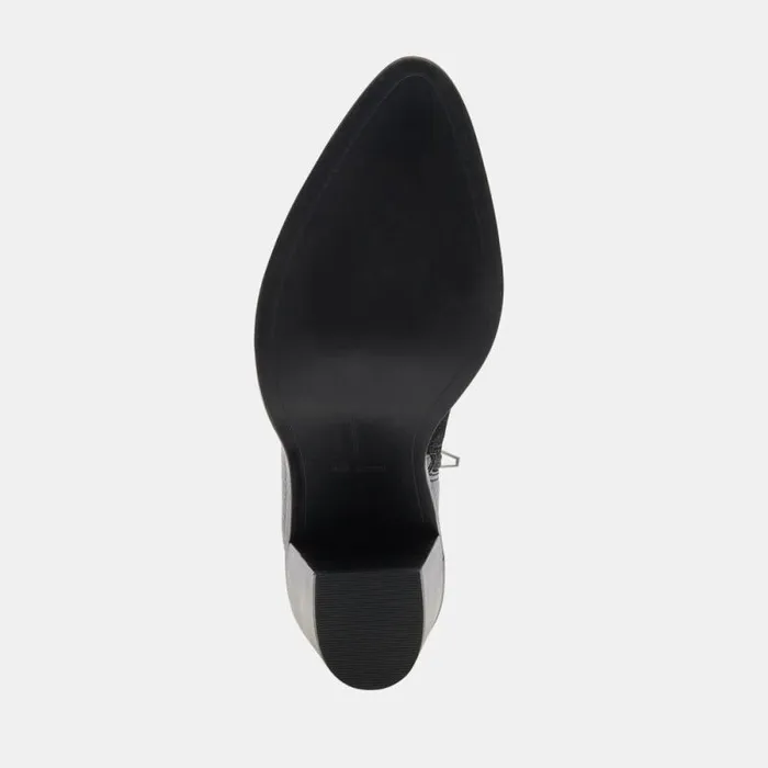 Dolce Vita Deena Booties Black Multi Suede Women Boots and Booties