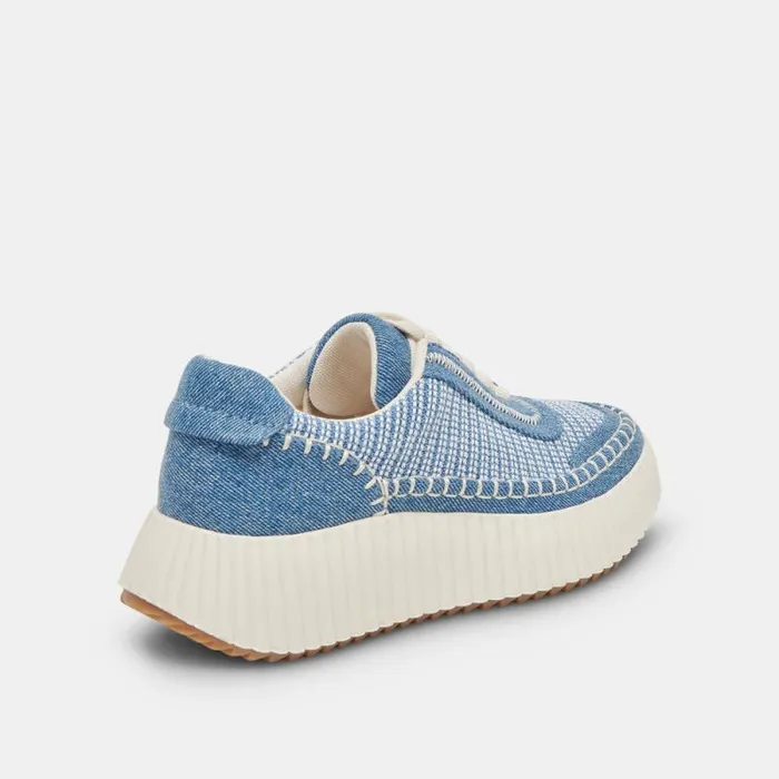 Dolce Vita Dolen Sneakers Blue Multi Denim Women Sneakers