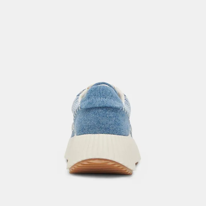 Dolce Vita Dolen Sneakers Blue Multi Denim Women Sneakers