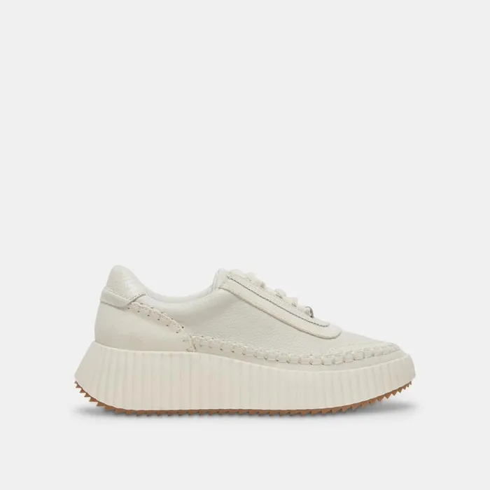 Dolce Vita Dolen Sneakers White Leather Women Sneakers