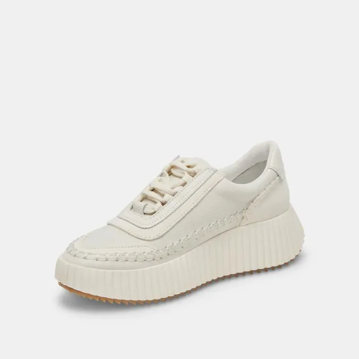 Dolce Vita Dolen Sneakers White Leather Women Sneakers