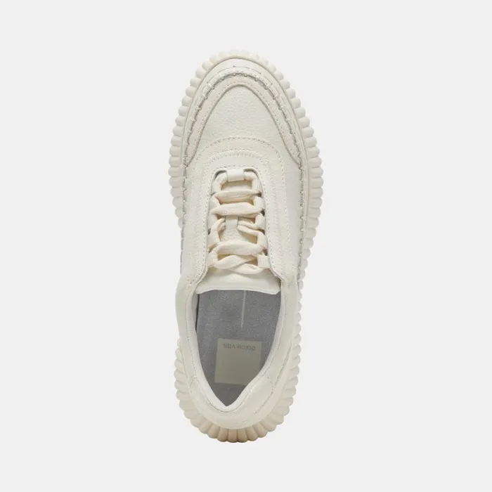 Dolce Vita Dolen Sneakers White Leather Women Sneakers