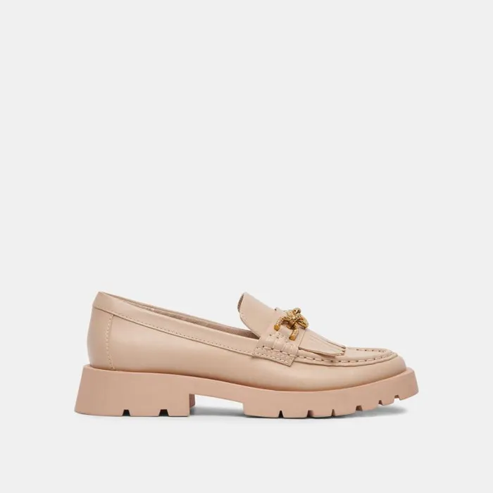 Dolce Vita Erna Flats Lt Blush Leather Women Flats and Loafers