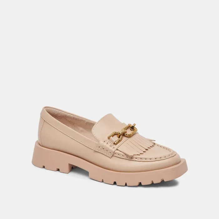 Dolce Vita Erna Flats Lt Blush Leather Women Flats and Loafers