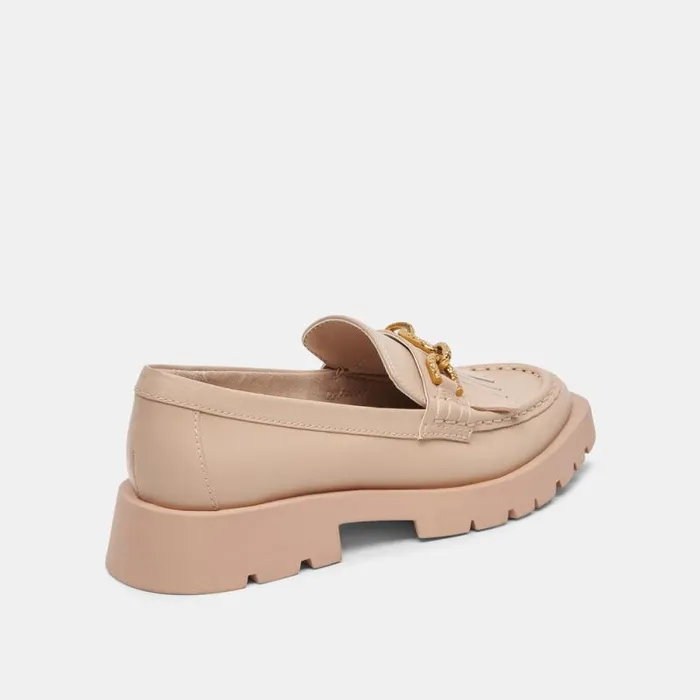 Dolce Vita Erna Flats Lt Blush Leather Women Flats and Loafers