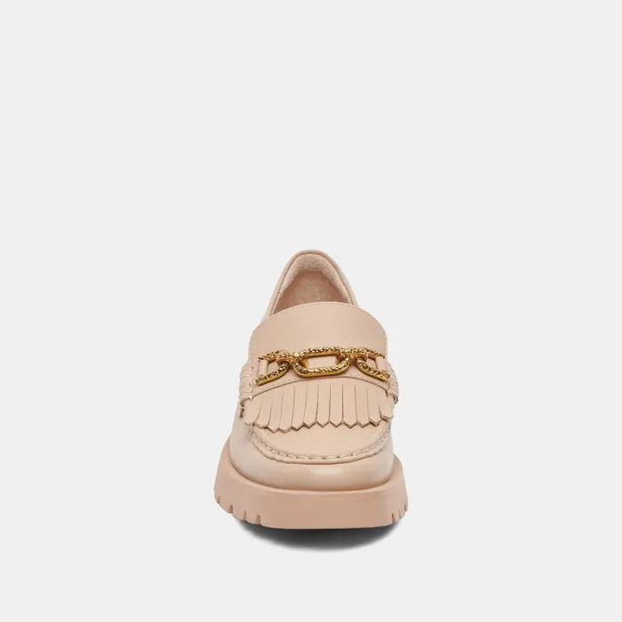 Dolce Vita Erna Flats Lt Blush Leather Women Flats and Loafers