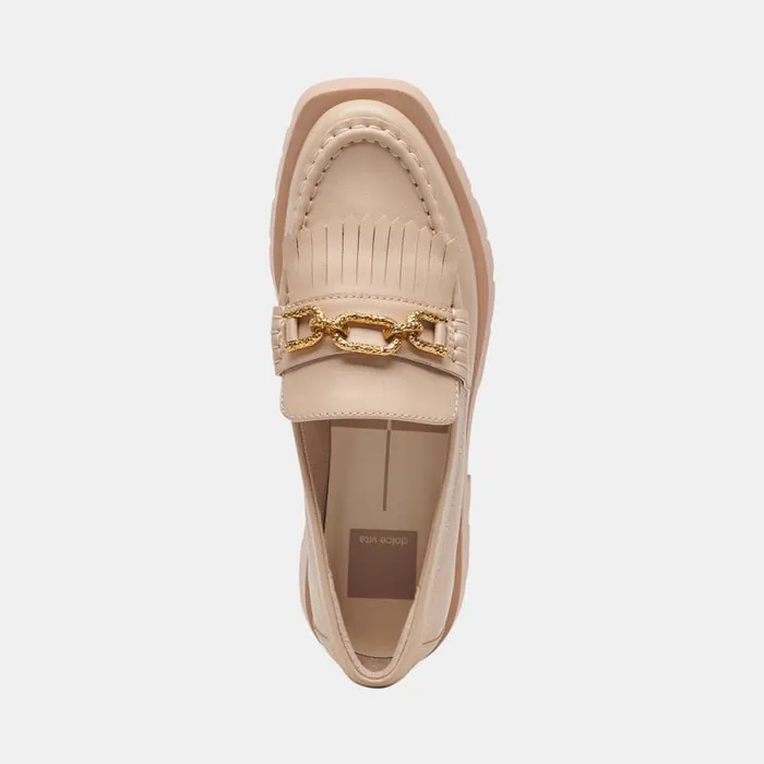 Dolce Vita Erna Flats Lt Blush Leather Women Flats and Loafers