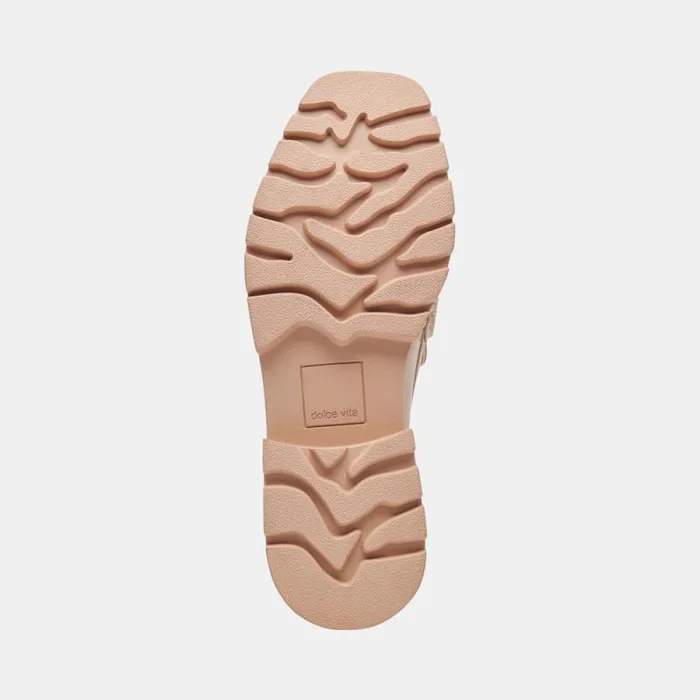 Dolce Vita Erna Flats Lt Blush Leather Women Flats and Loafers