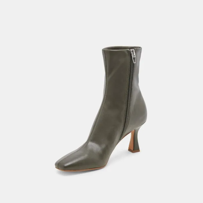 Dolce Vita Glamor Boots Dark Olive Stella Women Boots and Booties