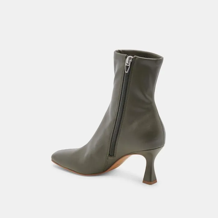Dolce Vita Glamor Boots Dark Olive Stella Women Boots and Booties