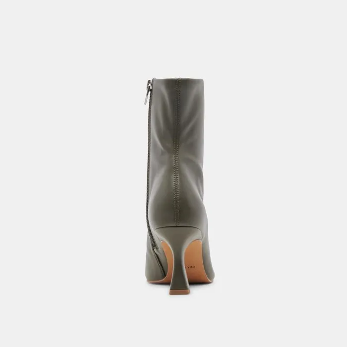 Dolce Vita Glamor Boots Dark Olive Stella Women Boots and Booties