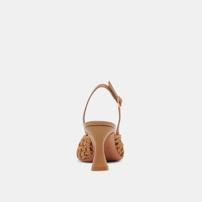 Dolce Vita Gloria Heels Natural Woven Women Heels