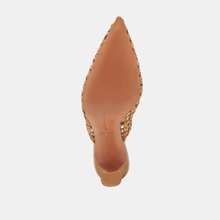 Dolce Vita Gloria Heels Natural Woven Women Heels