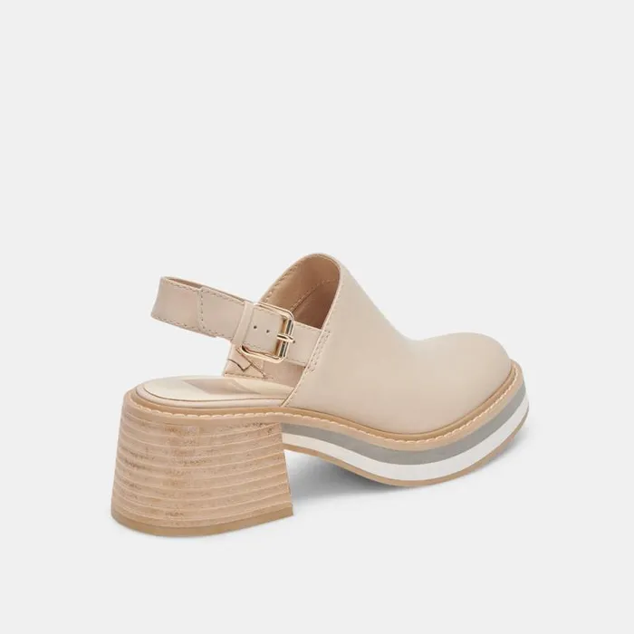 Dolce Vita Haniah Heels Biscuit Leather Women Heels
