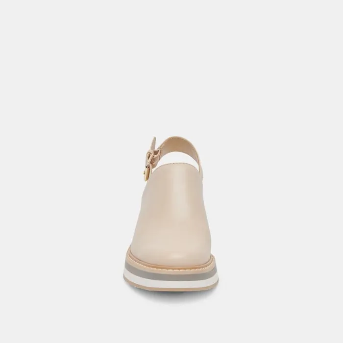 Dolce Vita Haniah Heels Biscuit Leather Women Heels