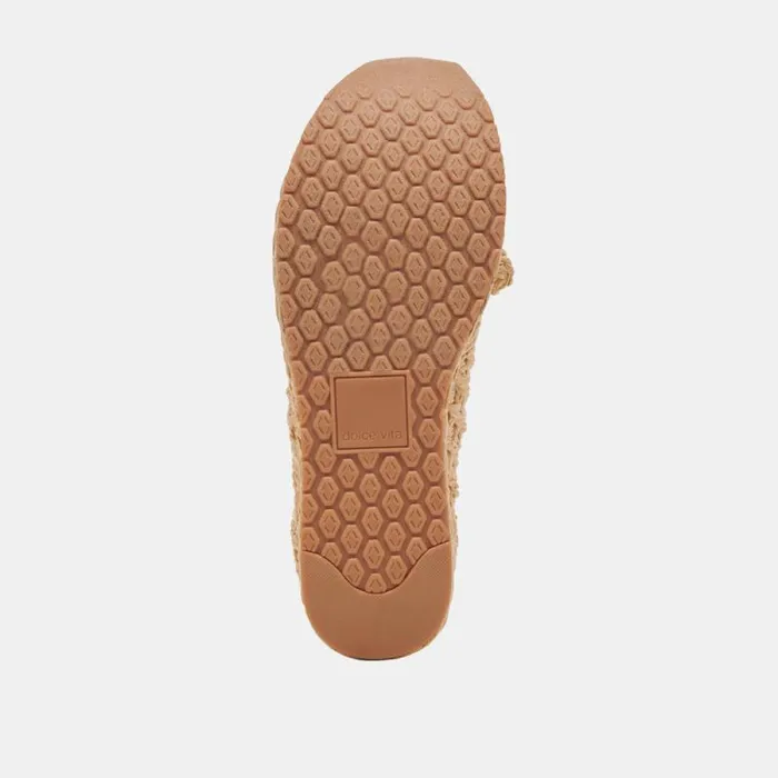 Dolce Vita Jaka Sneakers Lt Natural Raffia Women Flats and Loafers
