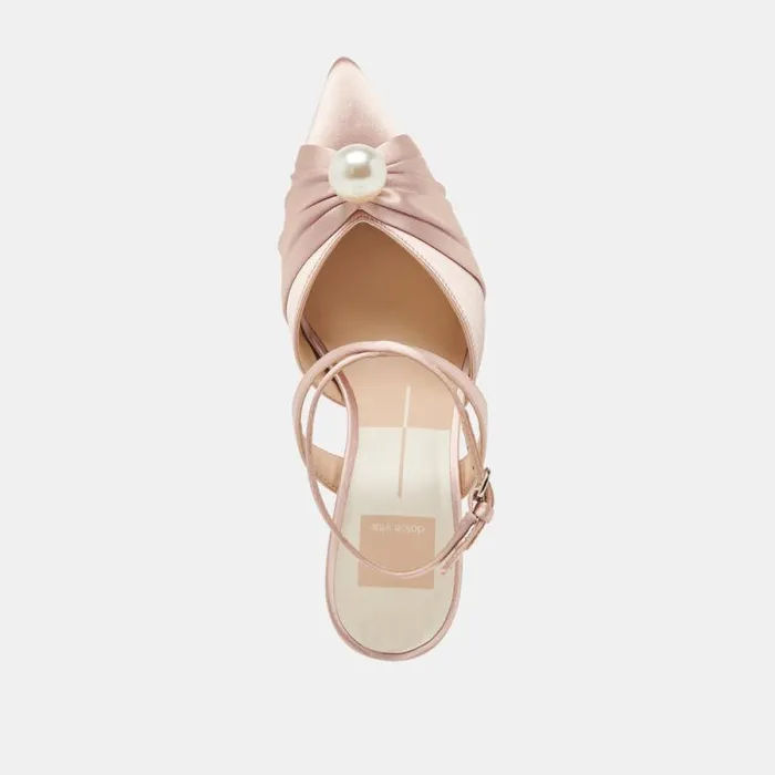 Dolce Vita Kaysey Heels Lt Blush Satin Women Heels