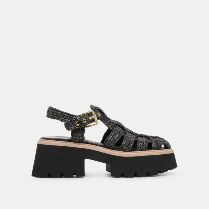 Dolce Vita Lasly Sandals Onyx Knit Women Sandals