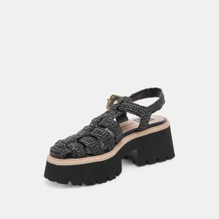 Dolce Vita Lasly Sandals Onyx Knit Women Sandals
