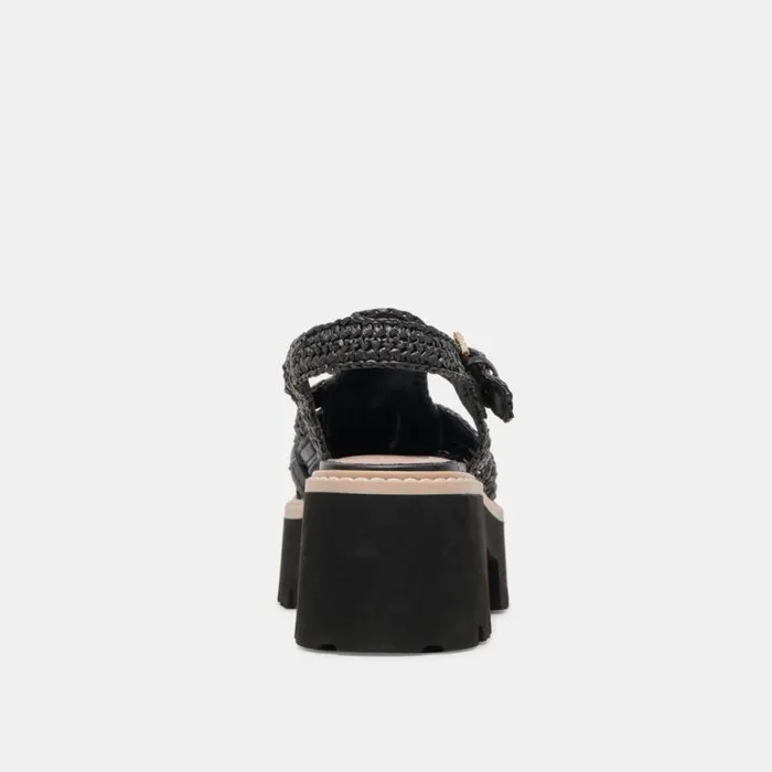 Dolce Vita Lasly Sandals Onyx Knit Women Sandals