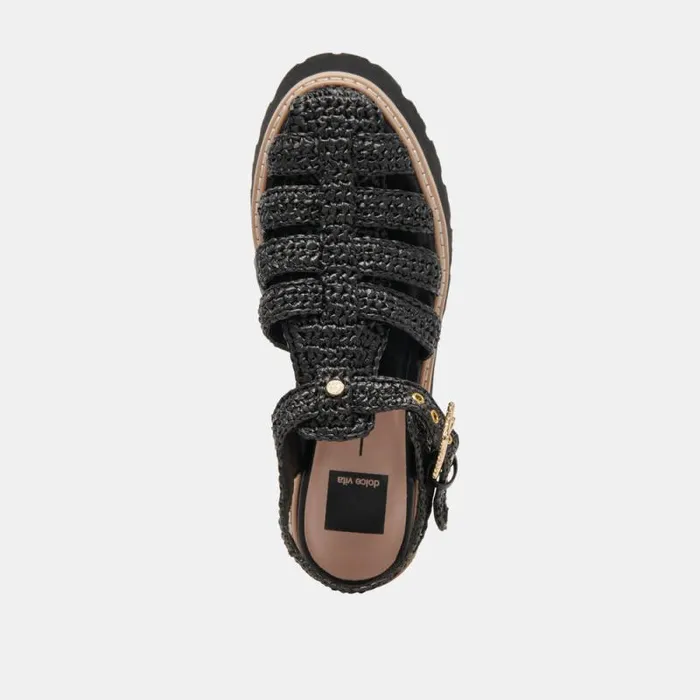 Dolce Vita Lasly Sandals Onyx Knit Women Sandals