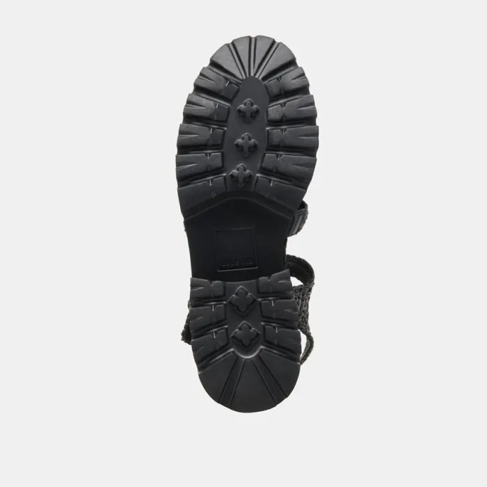 Dolce Vita Lasly Sandals Onyx Knit Women Sandals