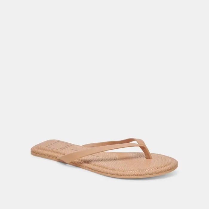 Dolce Vita Layney Sandals Light Tan Leather Women Sandals