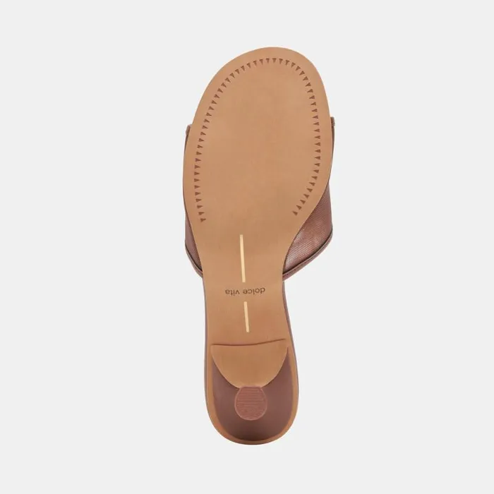 Dolce Vita Meeza Heels Espresso Mesh Women Heels