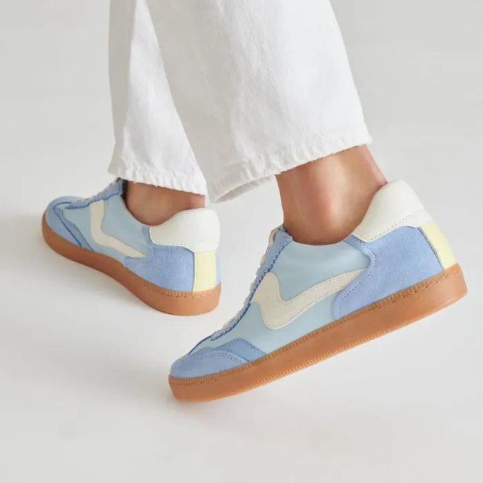 Dolce Vita Notice Sneakers Blue Suede Women Sneakers