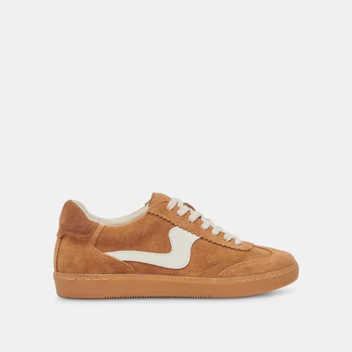 Dolce Vita Notice Sneakers Brown Suede Women Sneakers