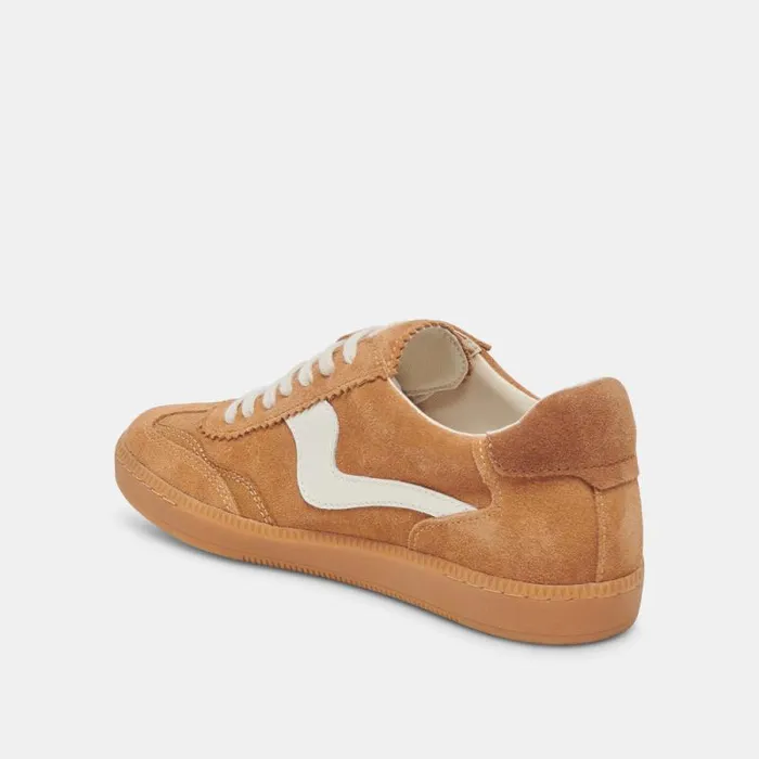 Dolce Vita Notice Sneakers Brown Suede Women Sneakers