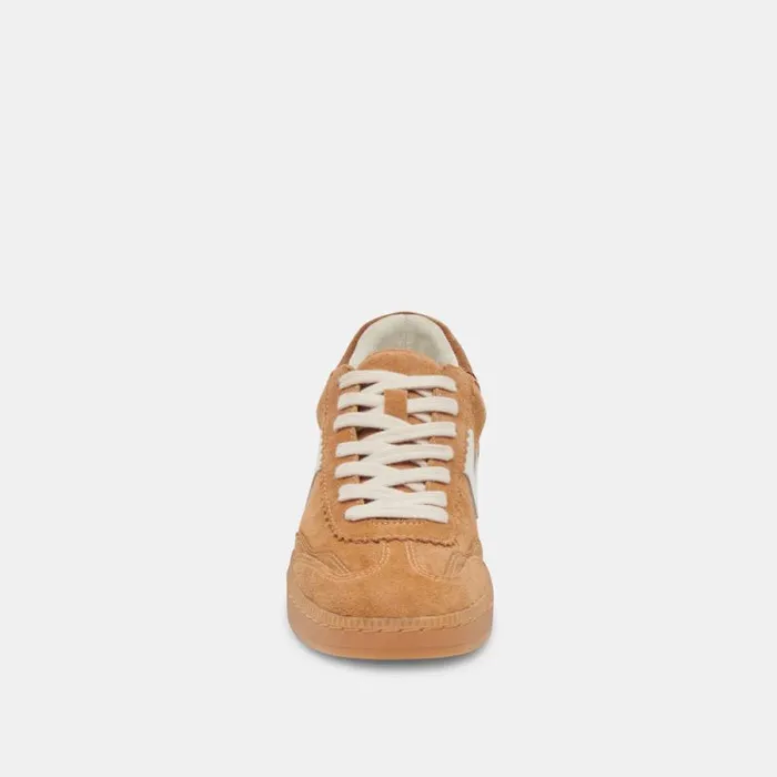 Dolce Vita Notice Sneakers Brown Suede Women Sneakers