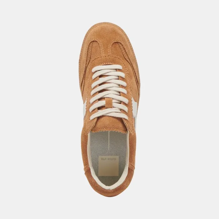 Dolce Vita Notice Sneakers Brown Suede Women Sneakers