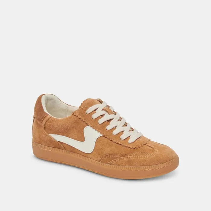 Dolce Vita Notice Sneakers Brown Suede Women Sneakers