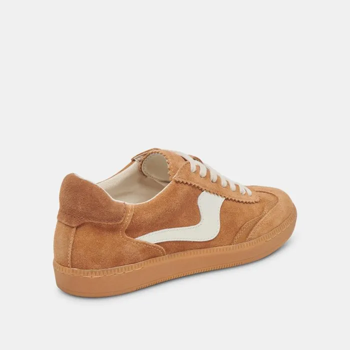 Dolce Vita Notice Sneakers Brown Suede Women Sneakers